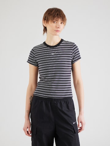 Maglietta di Nike Sportswear in nero: frontale
