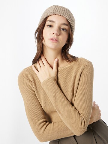 TOM TAILOR Sweater in Brown