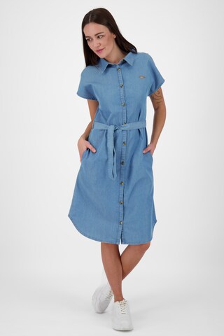 Alife and Kickin Shirt Dress 'MaeveAK' in Blue