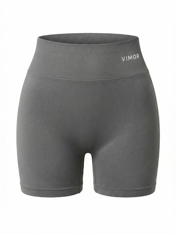 Vimor Skinny Leggings 'Joy Scrunch Shorts' in Grey: front