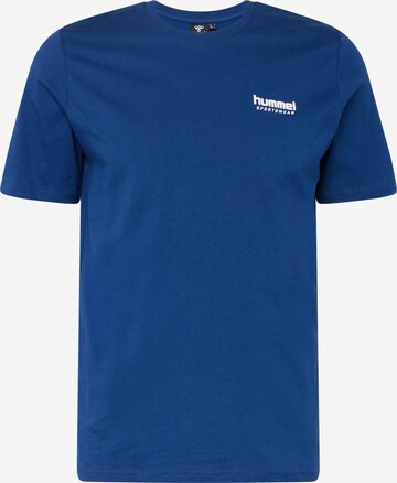 Hummel Shirt 'GABE' in Blauw: voorkant