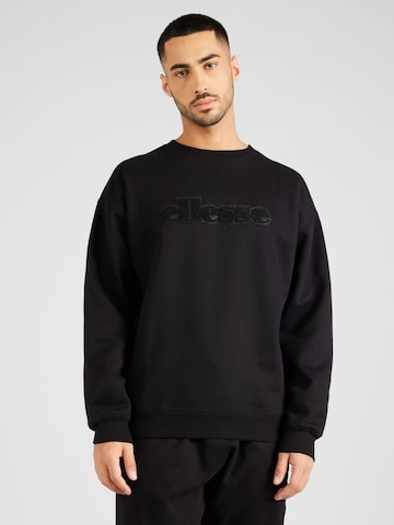 ELLESSE Sweatshirt 'Regno' in Schwarz: predná strana