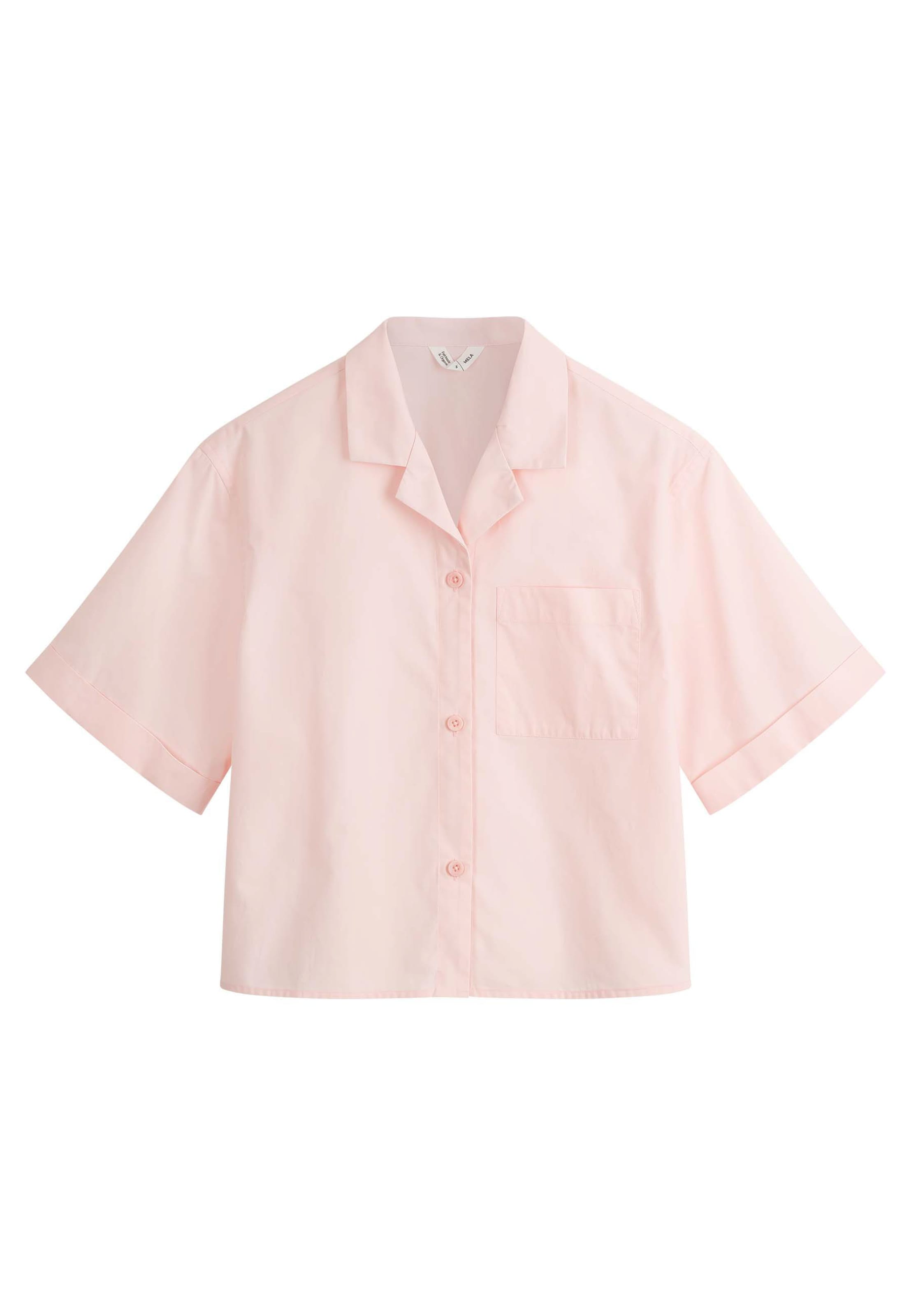 MELA Tričko na spaní 'Hansika' – pink: přední strana