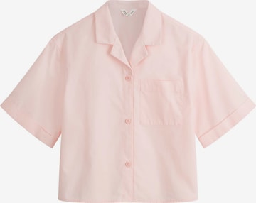 MELA Pyjamapaita 'Hansika' värissä vaaleanpunainen: etupuoli