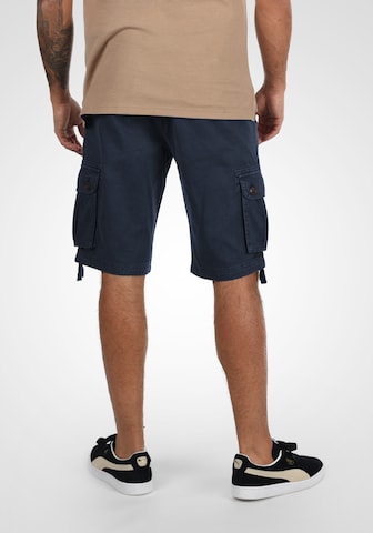 !Solid Regular Cargoshorts 'Vizela' in Blau