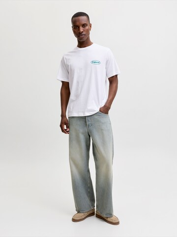 Tricou de la JACK & JONES pe alb