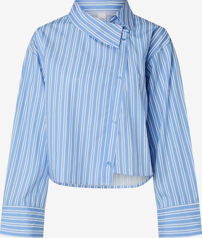 YAS Bluse 'YASLee' i M i safir / lyseblå, Produktvisning