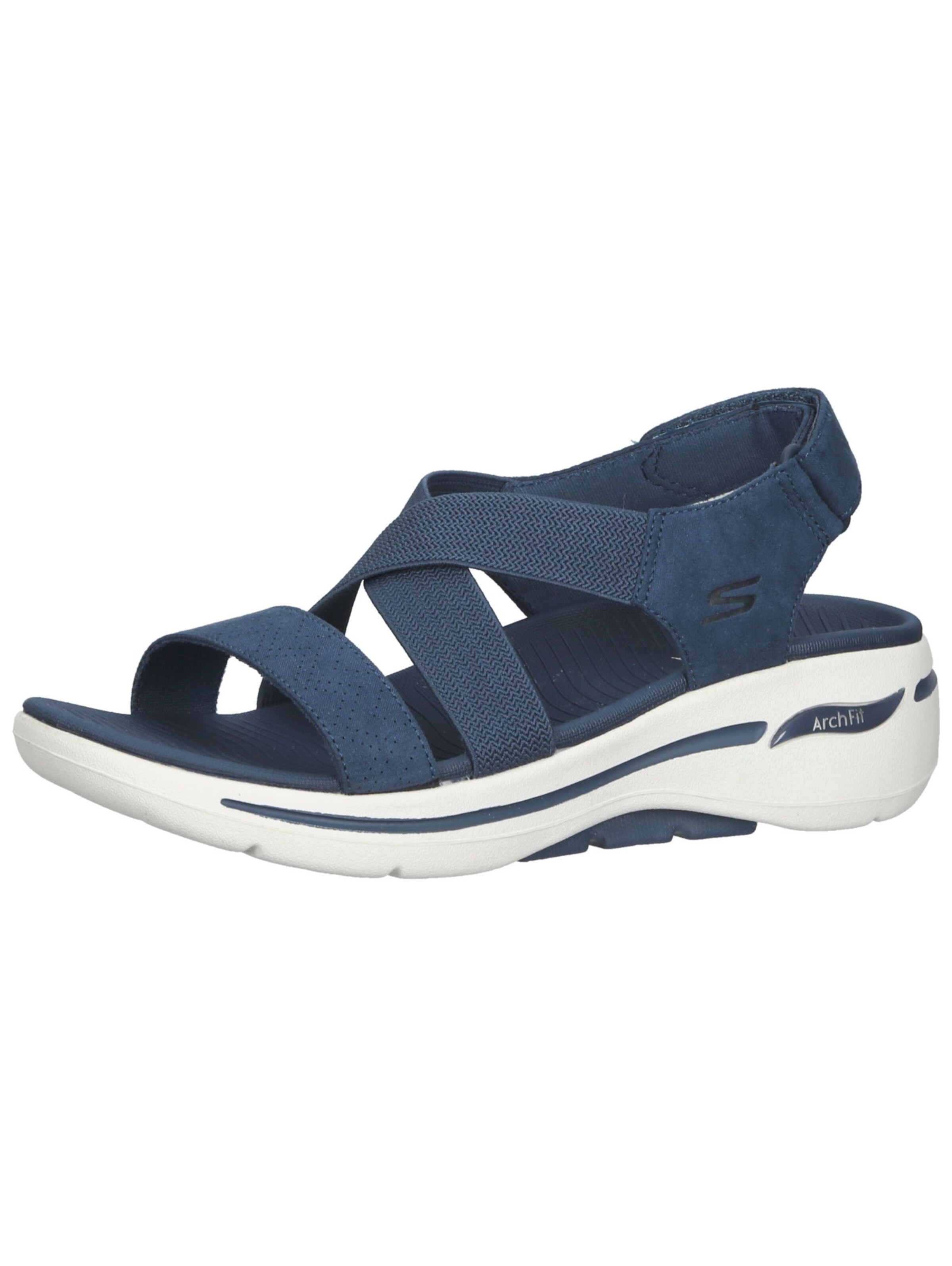 SKECHERS Hiking Sandals 'Go Walk' in Blue: front