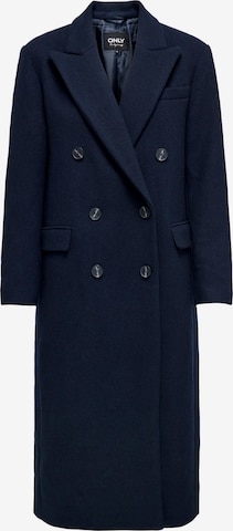 ONLY Between-Seasons Coat 'VICKY' in Blue: front