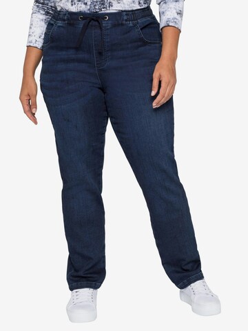 SHEEGO Regular Jeans in Blue: front