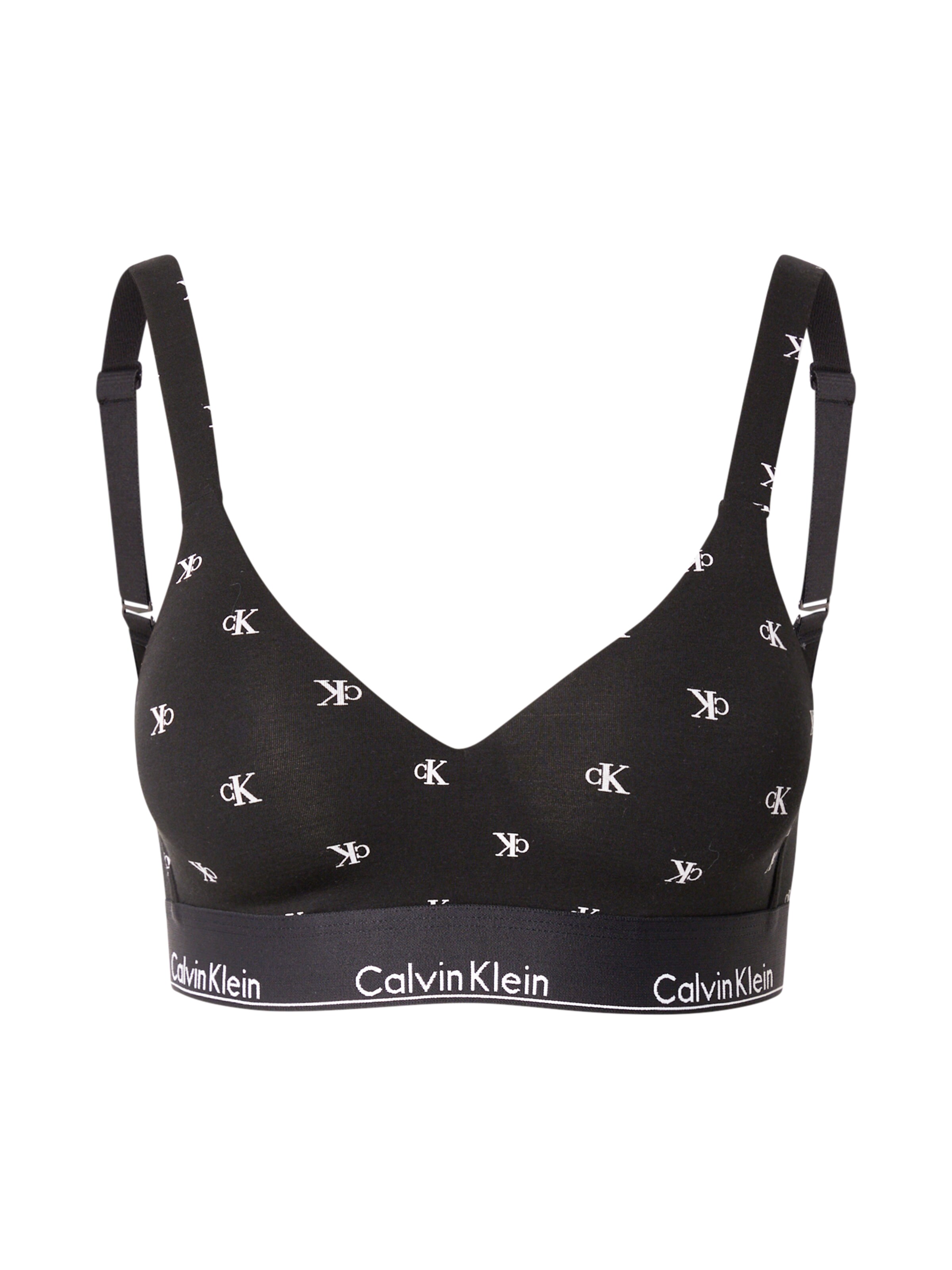 melns Calvin Klein Underwear Krūšturis: no priekšpuses