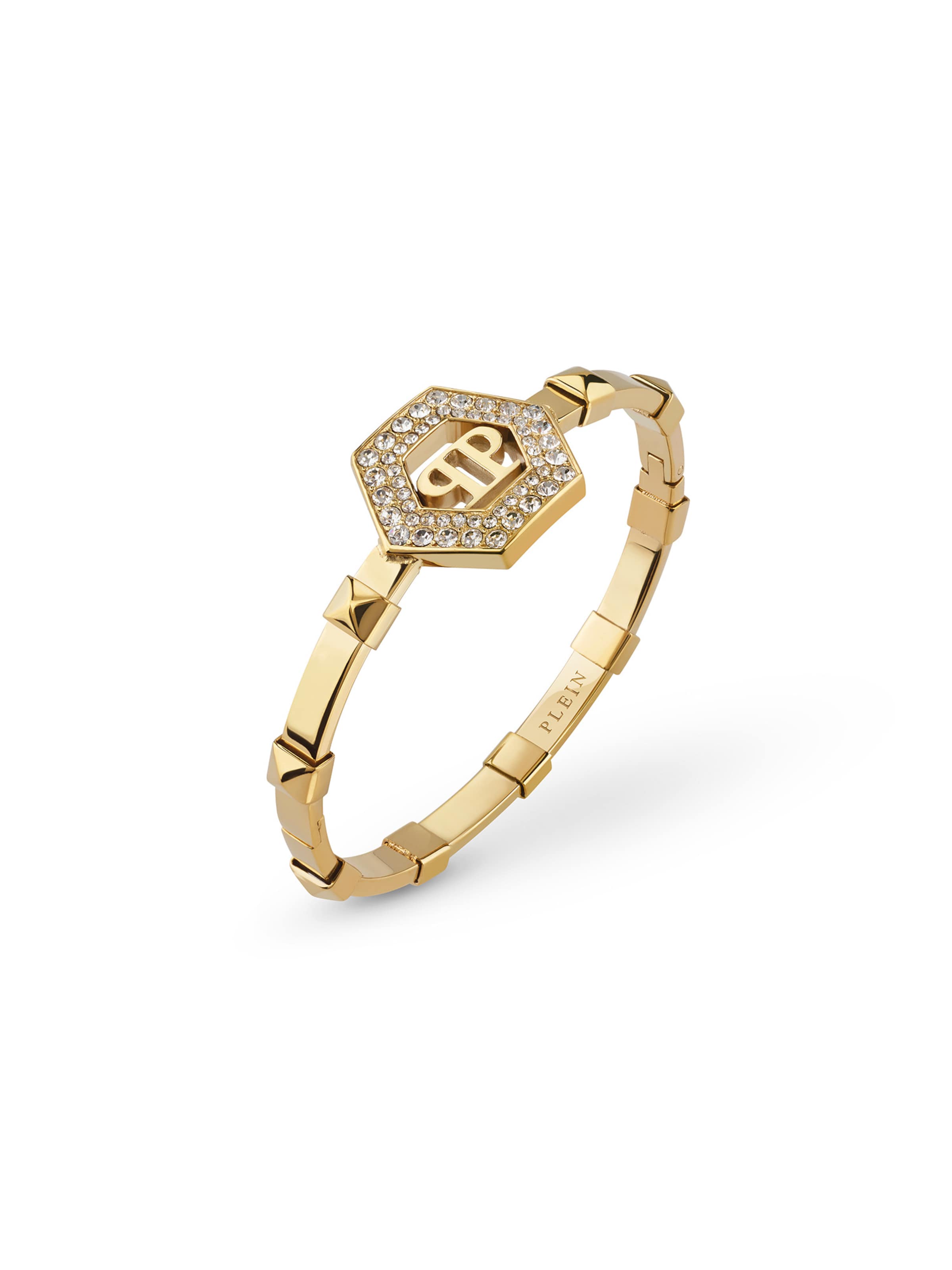 Philipp Plein Armband in One Size in de kleur Goud, Productweergave