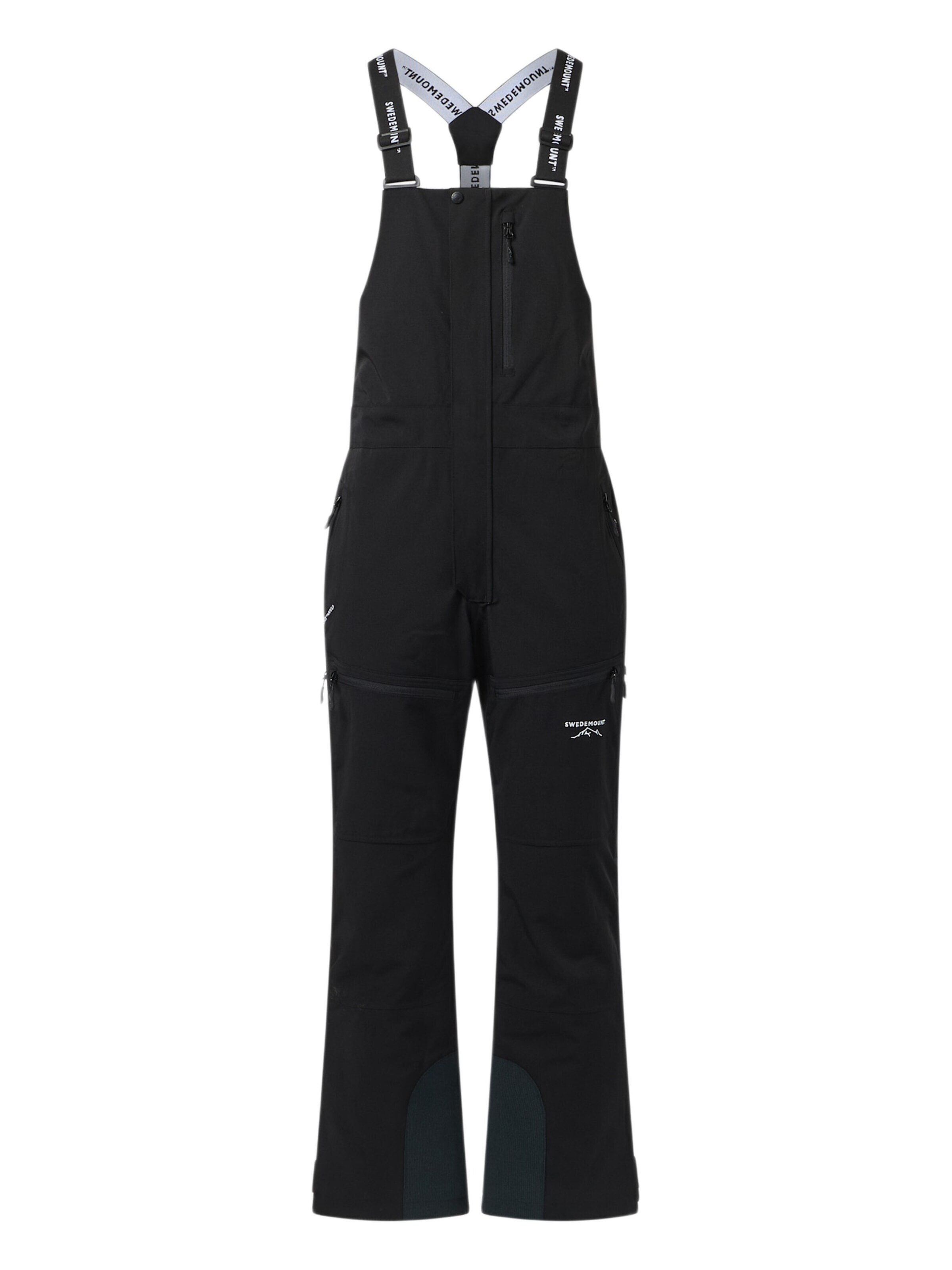 SWEDEMOUNT - regular Pantalón deportivo 'St. Anton' en negro: frente