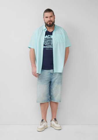 T-Shirt s.Oliver en bleu