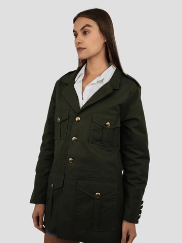 Coulange Prehodna jakna 'Veste Officier M63' | zelena barva