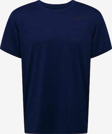 NIKE Sportshirt 'SUPERSET' in Blau: predná strana