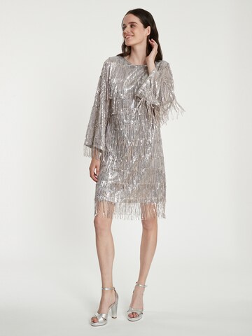 Ana Alcazar Cocktailkleid 'Tabora' in Silber