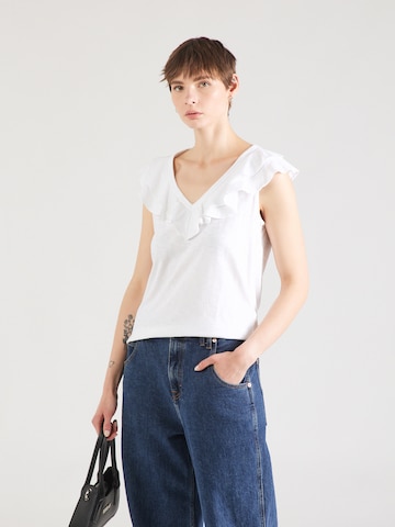 Lauren Ralph Lauren Μπλουζάκι 'TAMILLE' σε λευκό
