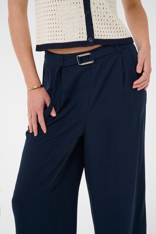 Kaffe Lużny krój Spodnie 'KAillis' w kolorze niebieski