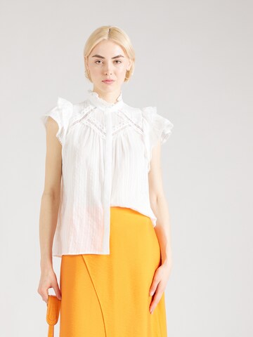 Suncoo Blouse in Wit: voorkant