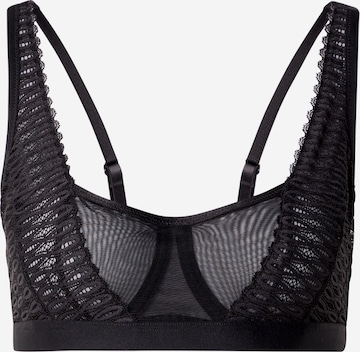 TRIUMPHGrudnjak 'Aura' - crna boja: prednji dio