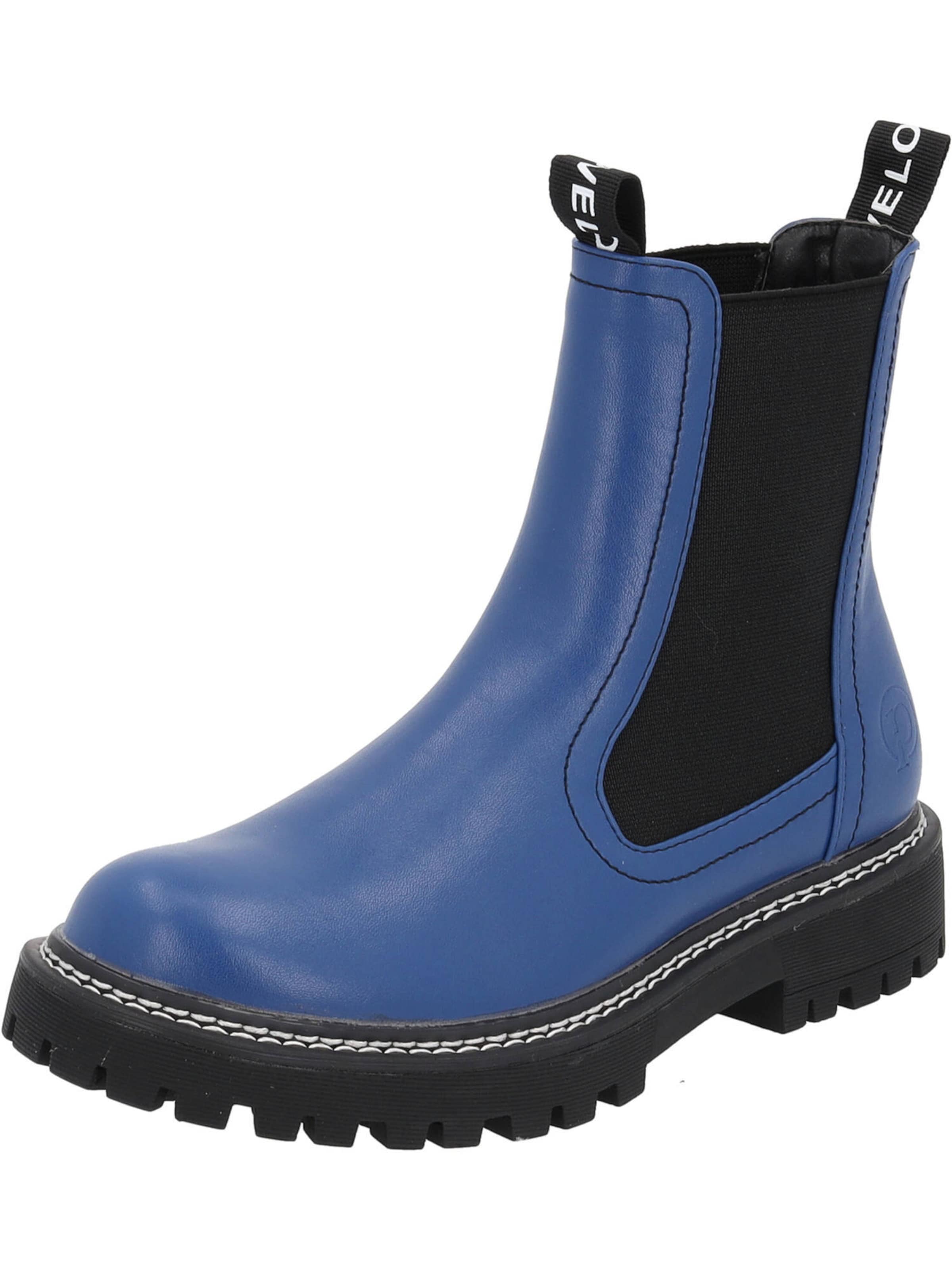 Palado Chelsea Boots 'Dedej' in Blau: Vorderseite