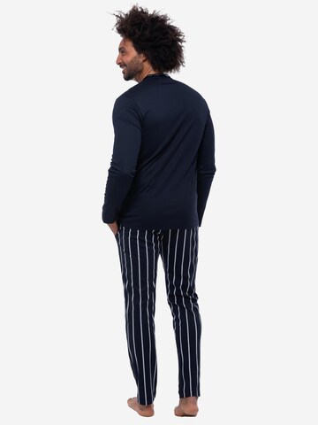Mey Pyjama lang 'Valsted'‌‌‌‌ in Blau