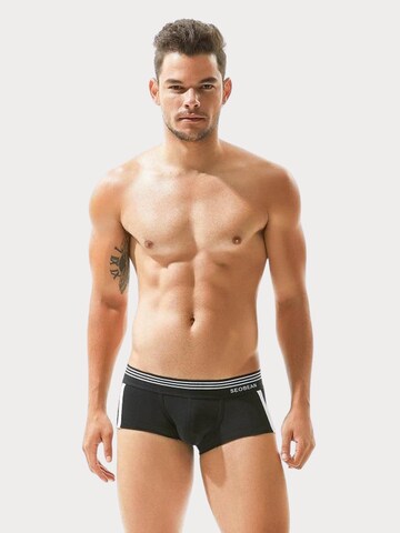 SEOBEAN Boxer shorts in Black: front