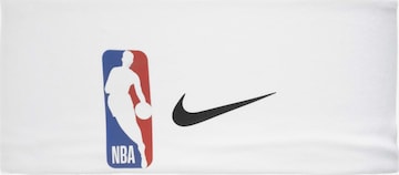 NIKE Athletic Headband 'NBA Fury 2.0' in White: front
