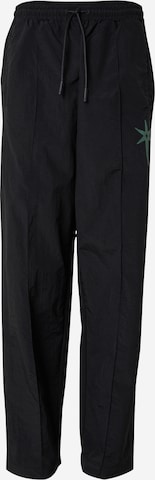 Marcelo Burlon Wide Leg Hose in Schwarz: Vorderseite