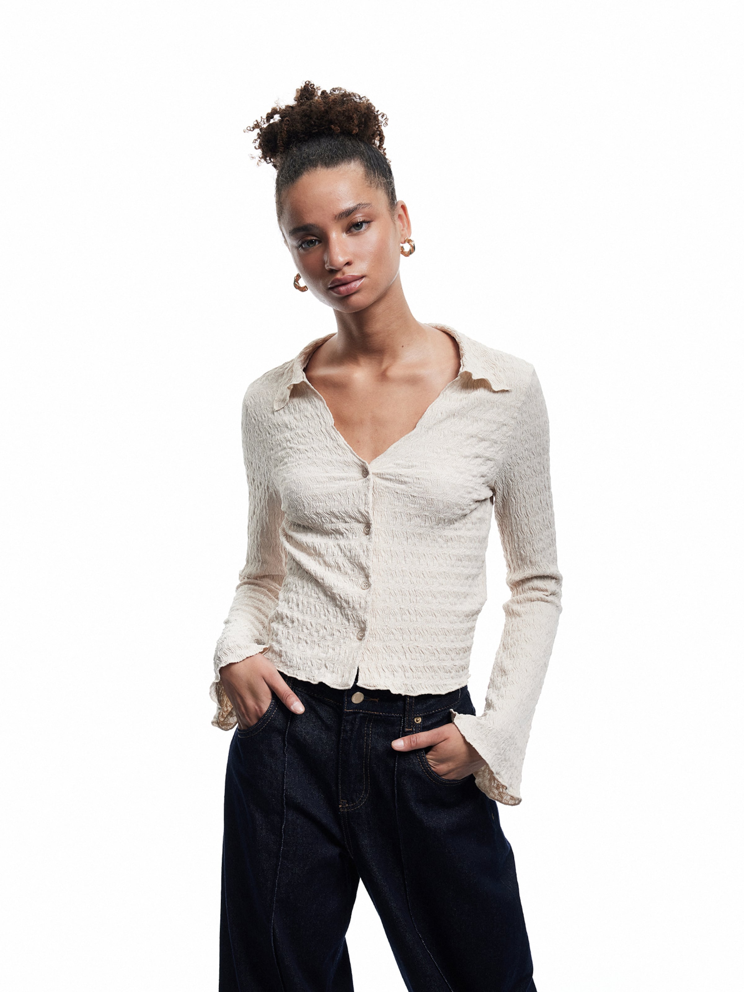 Koton Blouse in Beige: front