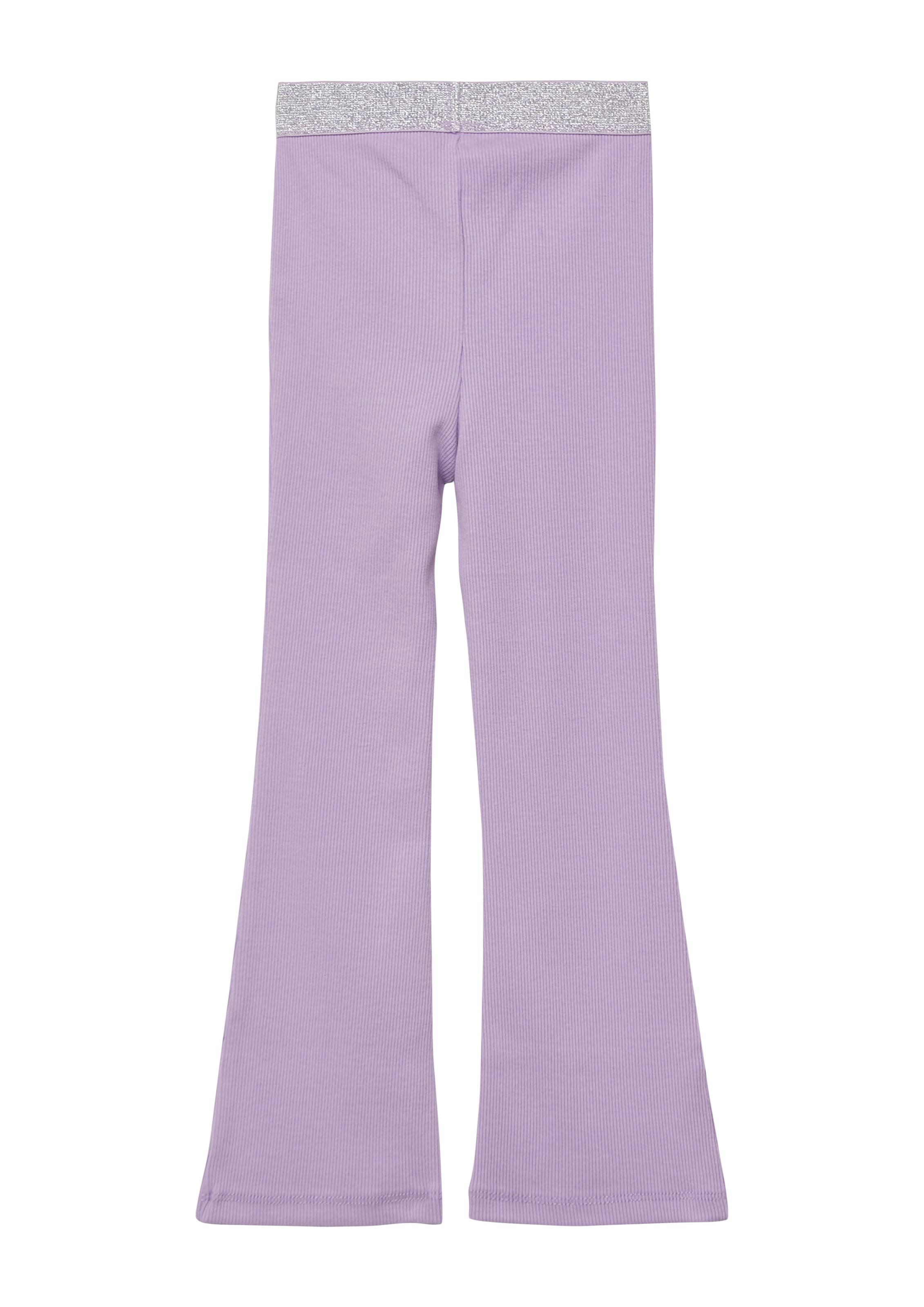 s.Oliver Flared Leggings in Purple