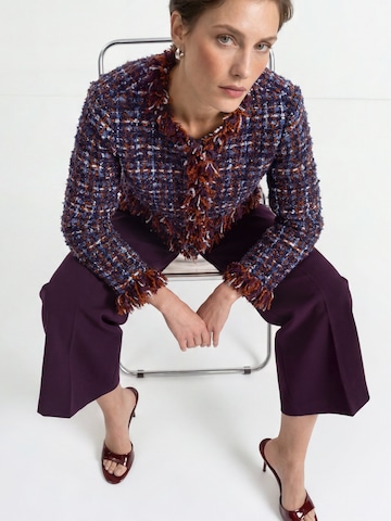 Rich & Royal Regular Trousers in Purple