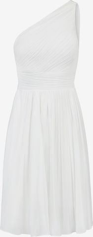 Robe de cocktail Kraimod en blanc : devant