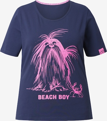 LAURASØN Shirt in Blauw: voorkant