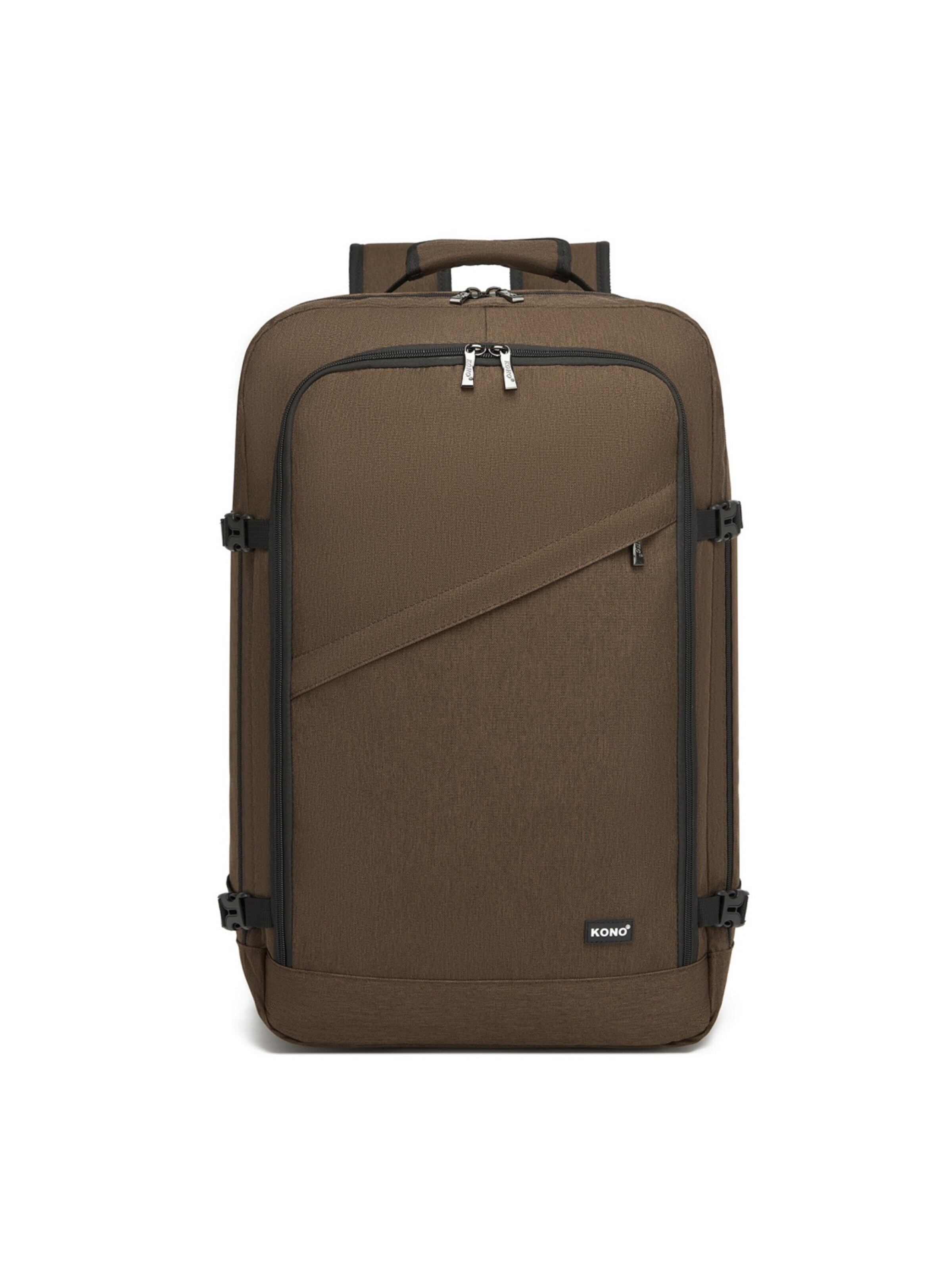 Kono Rucksack 'Backpack'‌‌‌‌ in Braun: Vorderseite