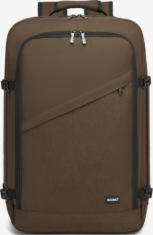 Kono Rucksack 'Backpack' in Braun: Vorderseite