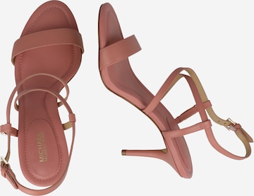 MICHAEL Michael Kors Sandalen met riem 'VERONICA' in Roze