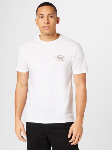 T-Shirt 'PARSONS' Brixton en blanc : devant