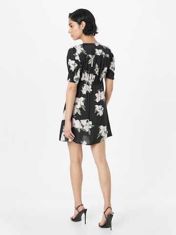 AllSaints - Vestido camisero en negro