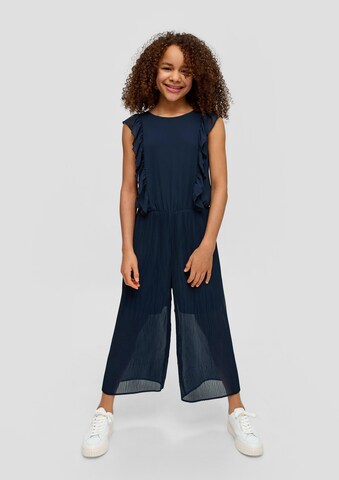 s.Oliver Overall in Blau: Vorderseite