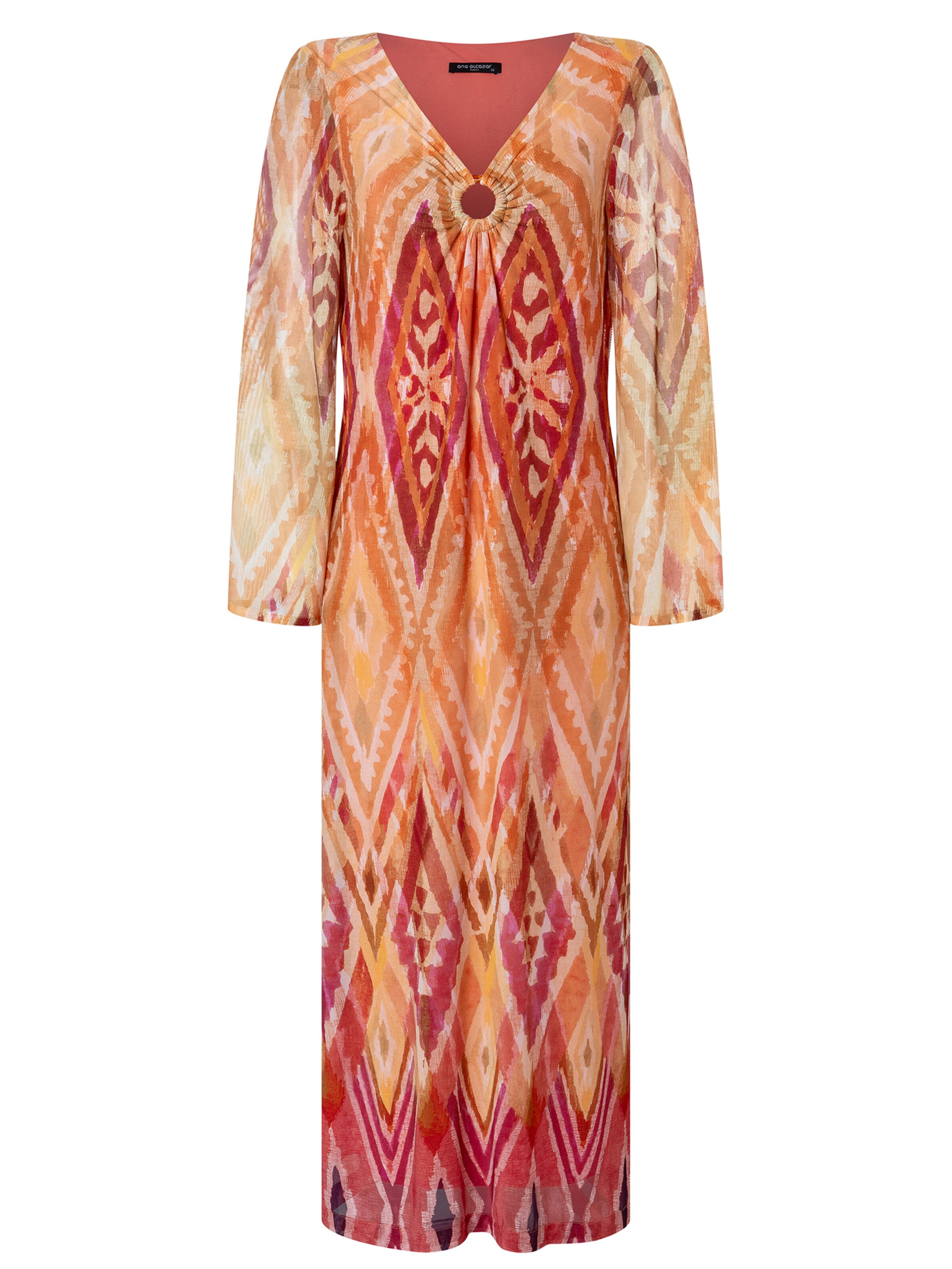 Ana Alcazar Kleid 'Zibaly' in Braun: Vorderseite