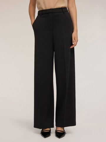 Wide Leg Pantalon MOTIVI en noir