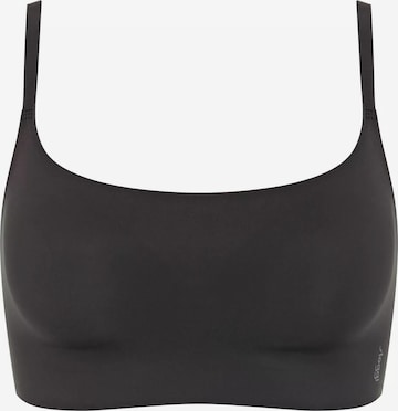 SLOGGI Bustier Melltartó 'Zero Feel 2.0' - fekete: elől