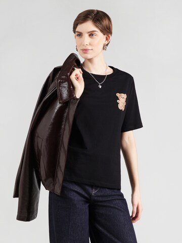 19V69 ITALIA Shirt 'Bellara' in Zwart: voorkant