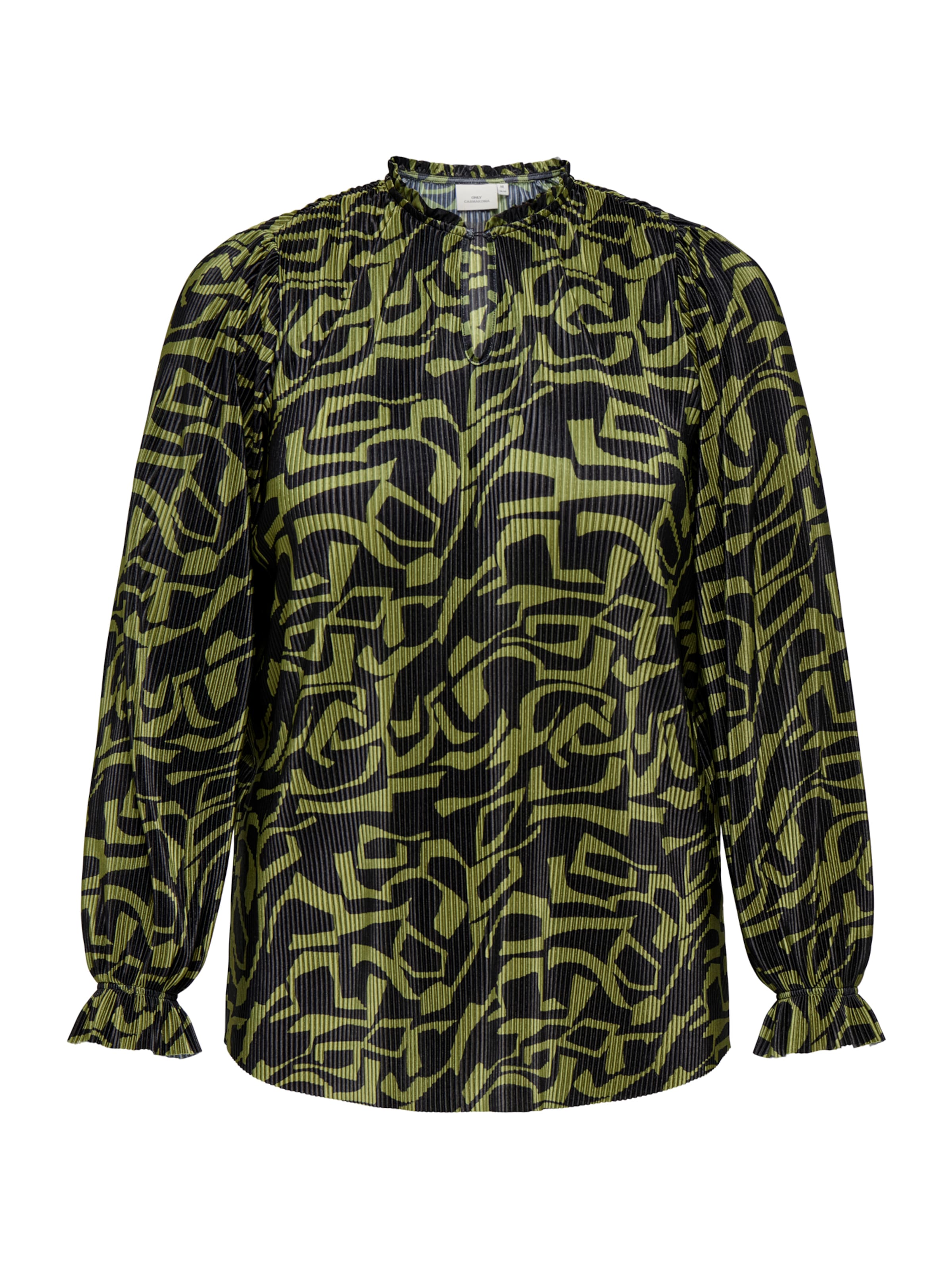ONLY Carmakoma Blouse 'CARMika' in Green: front