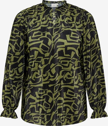 ONLY Carmakoma Pusero 'CARMika' värissä vihreä: etupuoli