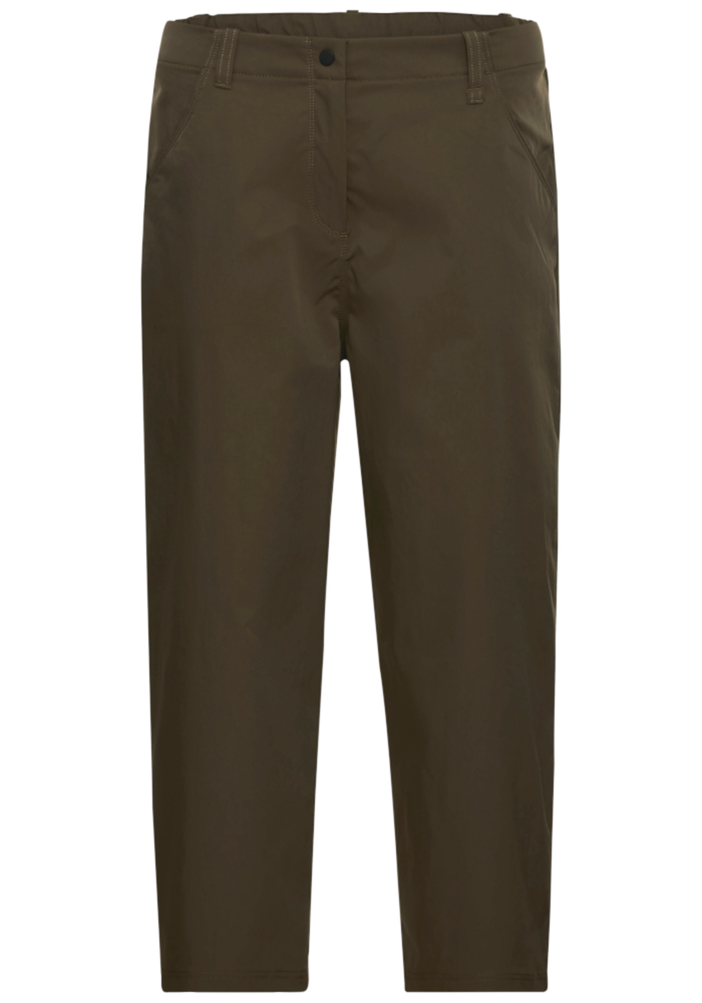 JACK WOLFSKIN Outdoor Pants in Brown: front