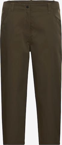 JACK WOLFSKIN Loosefit Outdoorhose in Braun: Vorderseite
