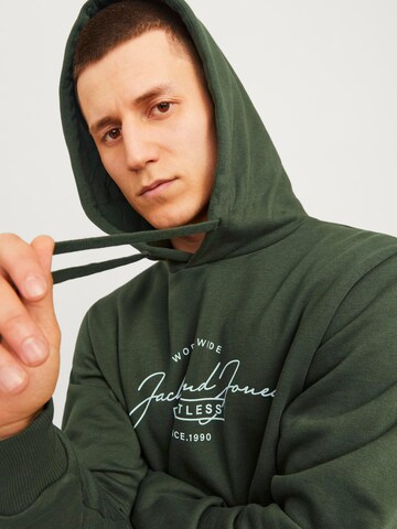 JACK & JONES Μπλούζα φούτερ 'JJFErris' σε πράσινο